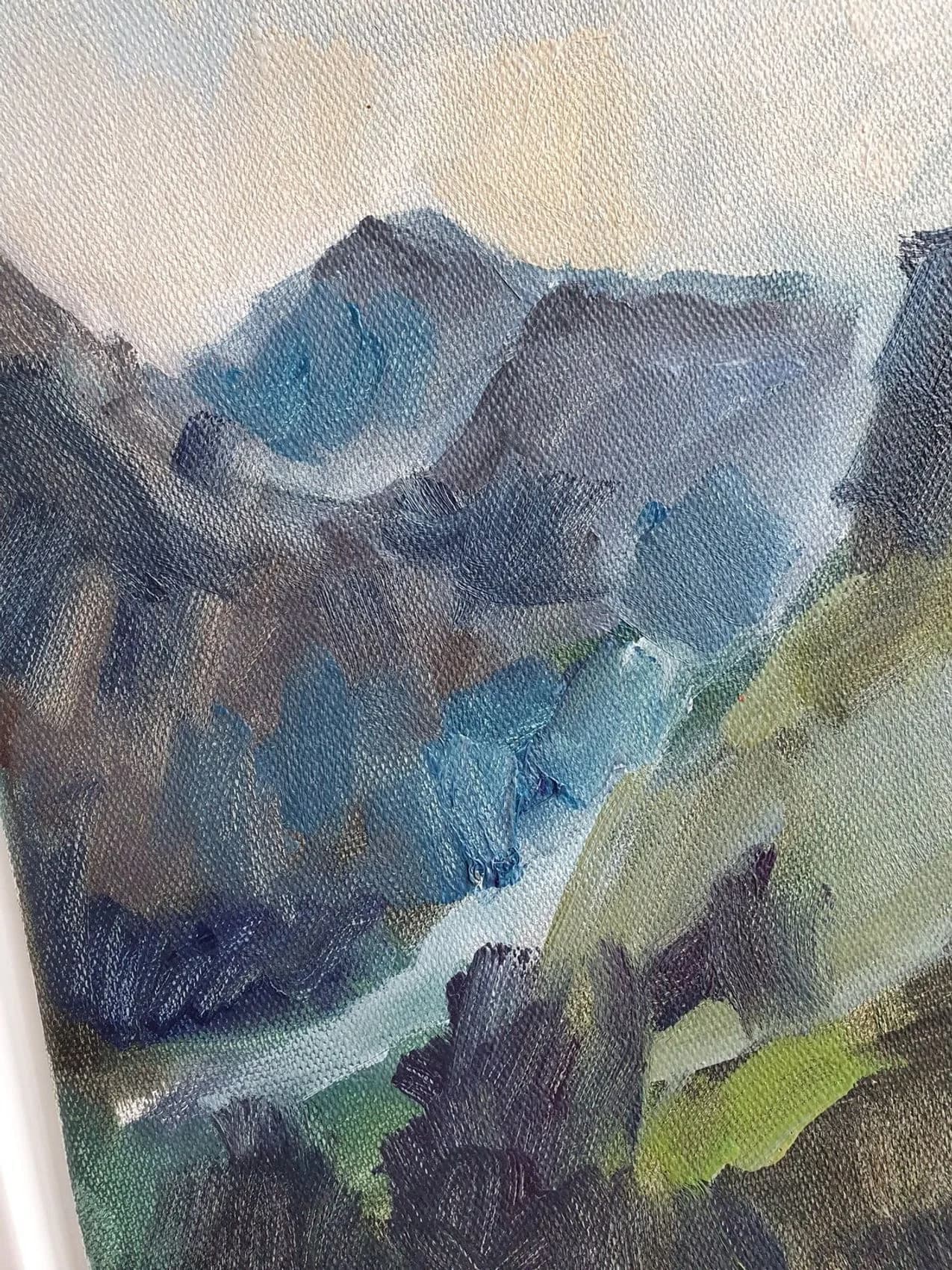 "Berg" Etüde — Ansicht 8