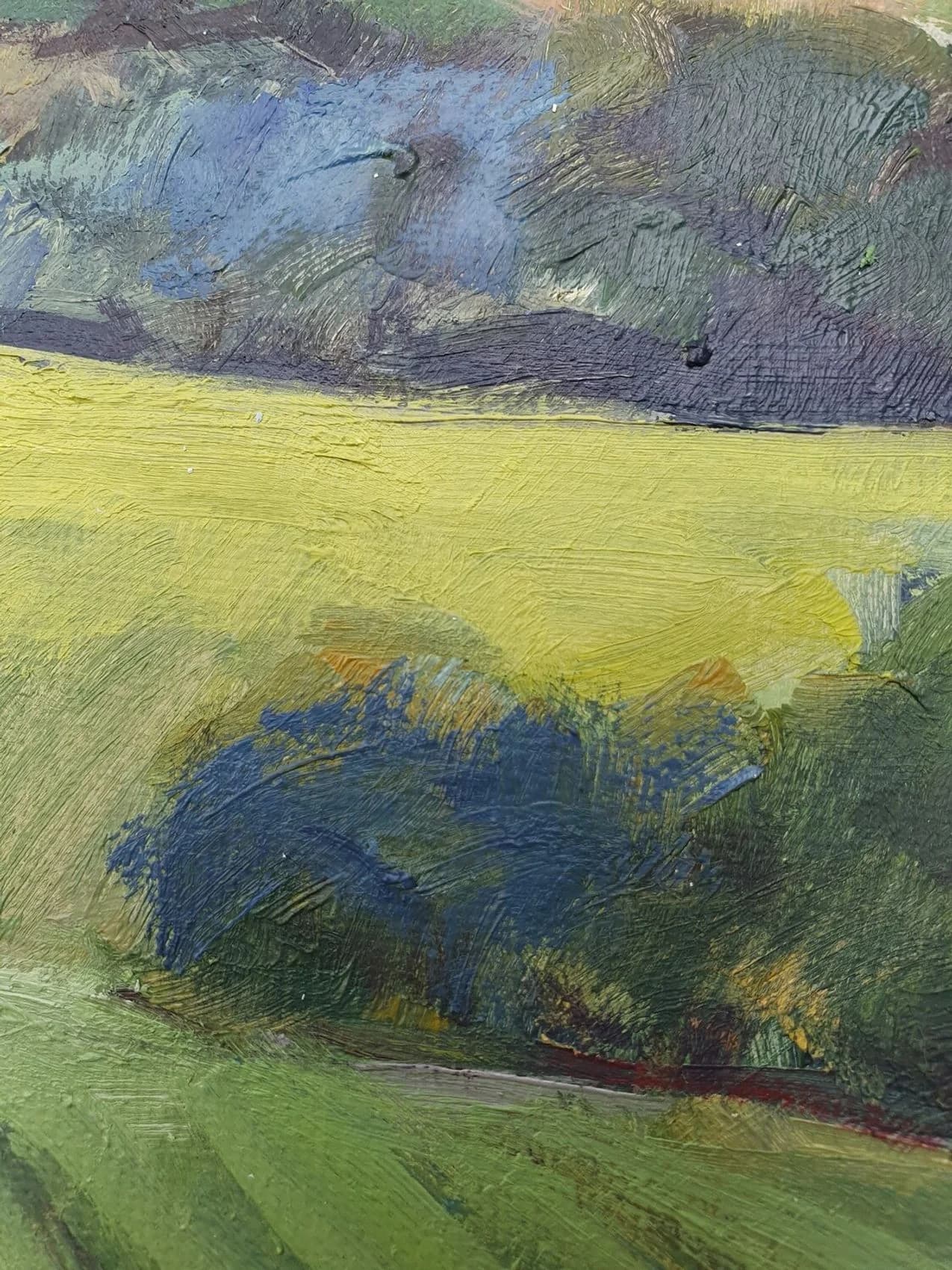 Hügellandschaft Etüde — Ansicht 7