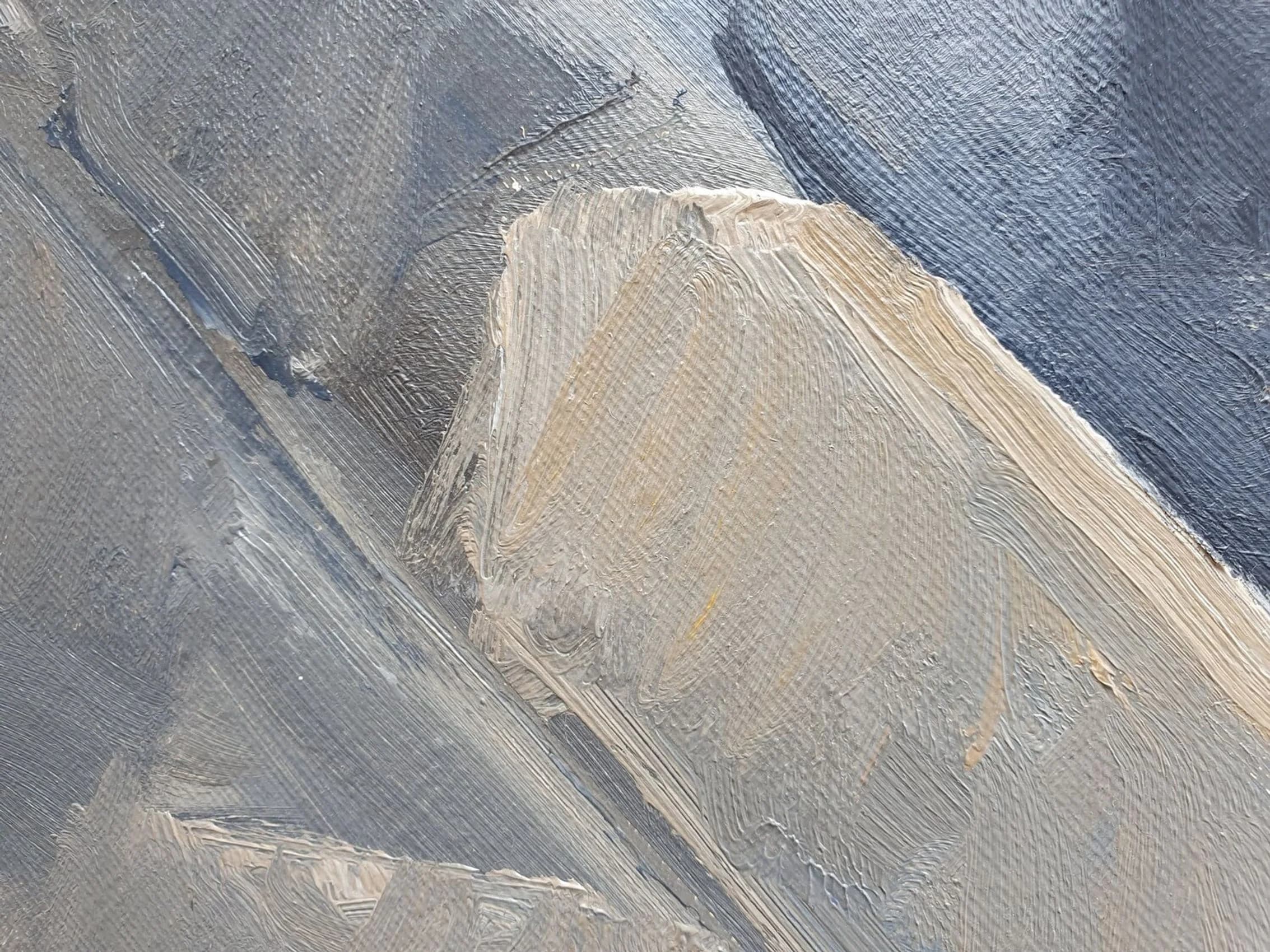 Lesendes Mädchen am Strand — Ansicht 2