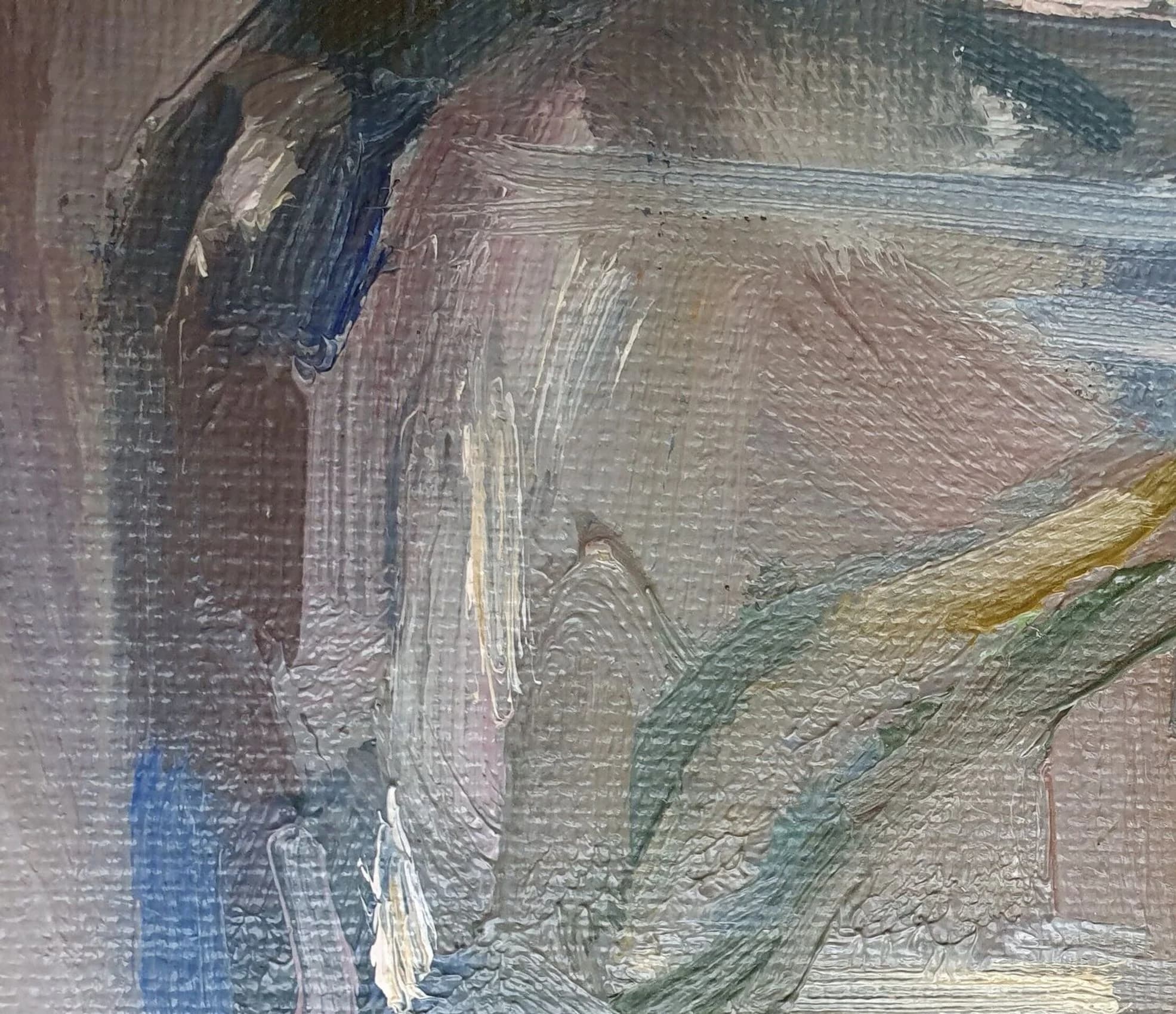 "Rosen in einer Glasvase"  Etüde (Weiß) — Ansicht 12