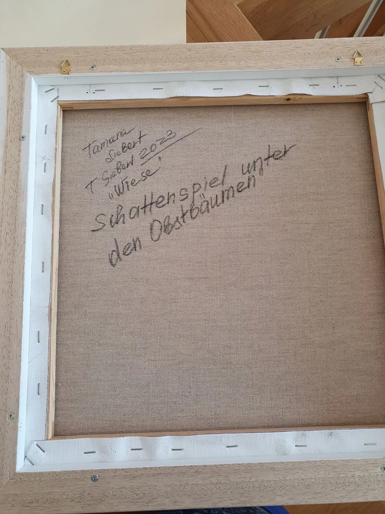 "Schattenspiel unter den Obstbäumen" Etüde — Ansicht 4