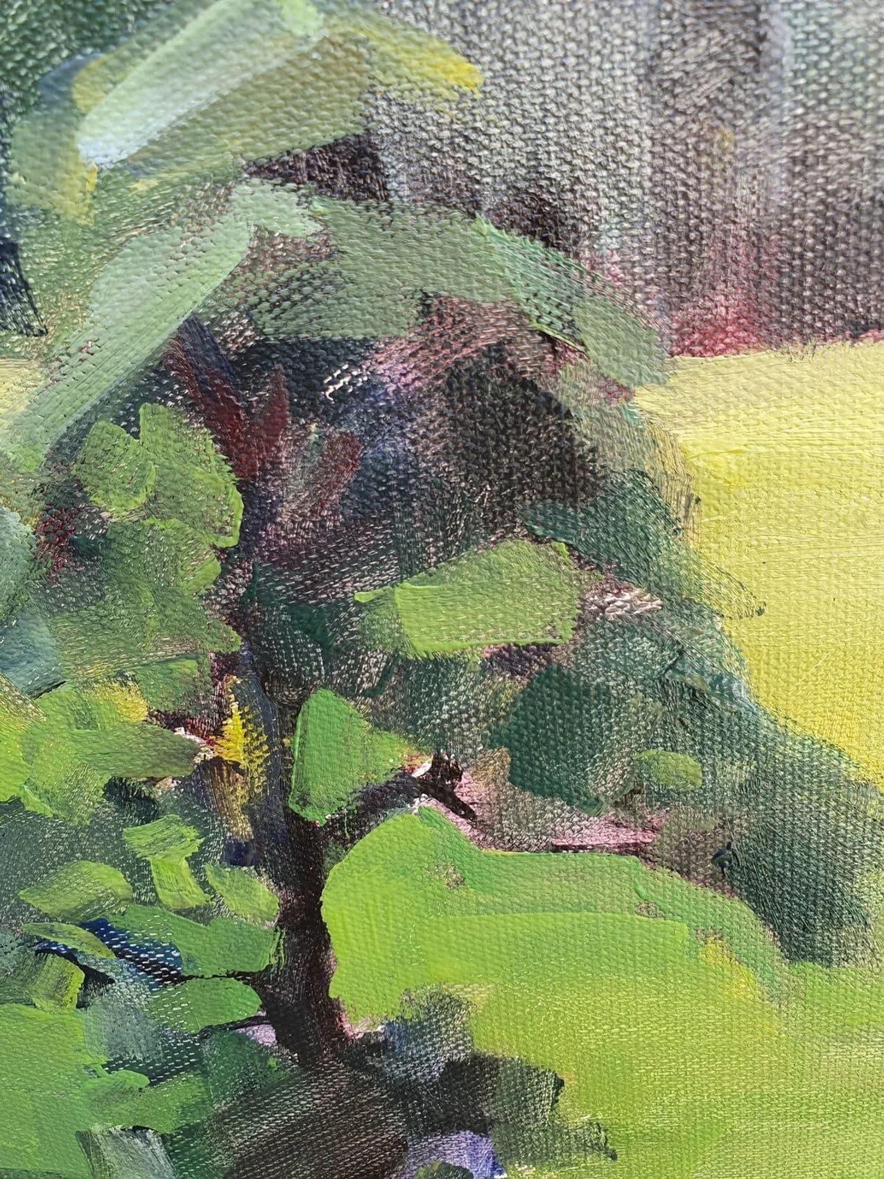 "Schattenspiel unter den Obstbäumen" Etüde — Ansicht 6