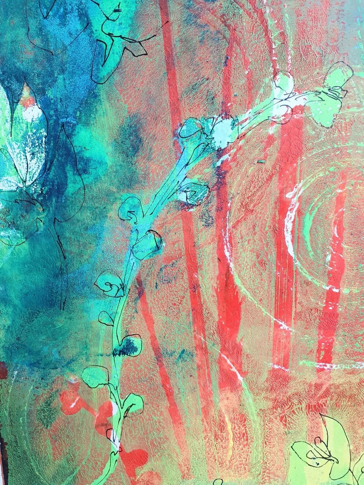 Sommerliche Spuren — Ansicht 2