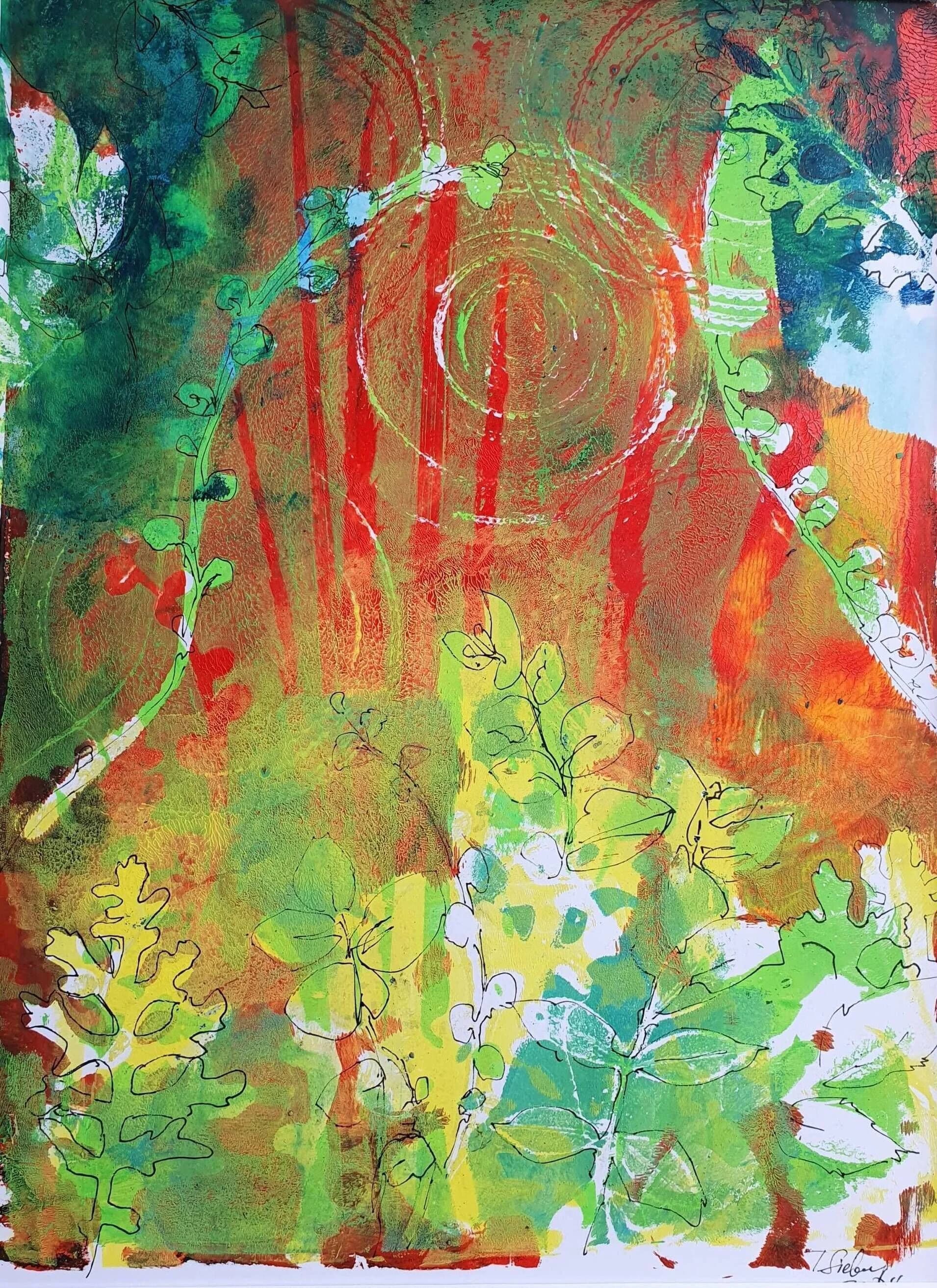 Sommerliche Spuren — Raumansicht