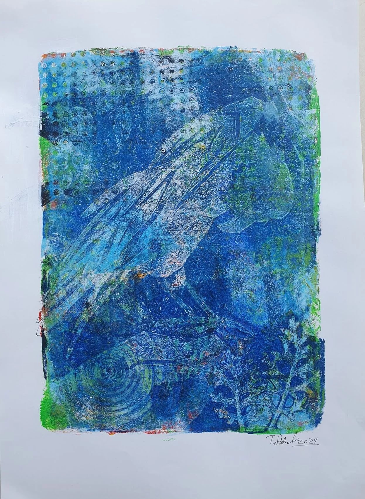 Blauer Rabe